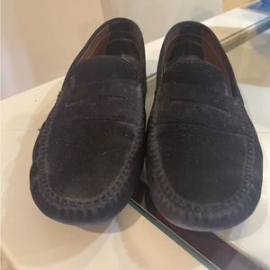 Tods driving shoes.  Suede great condition